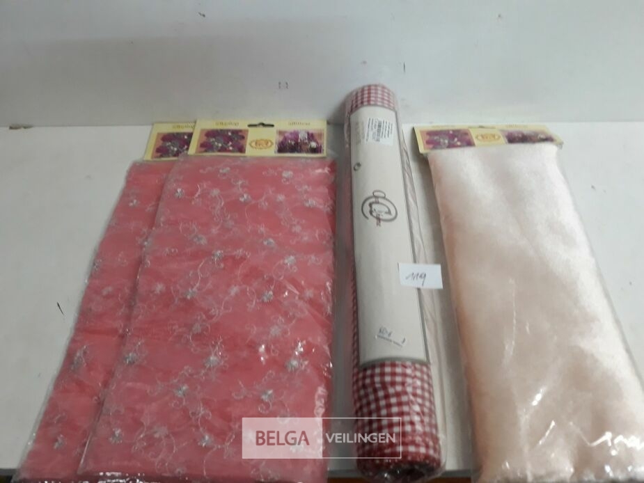 4 x Decostof mix – foto 2 – kavel bij Belga Veilingen, Oudsbergen
