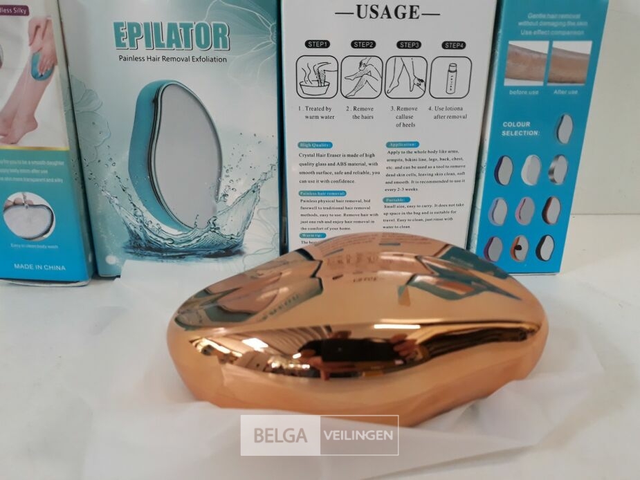 4 x Epilator blok mix kleuren – foto 3 – kavel bij Belga Veilingen, Oudsbergen