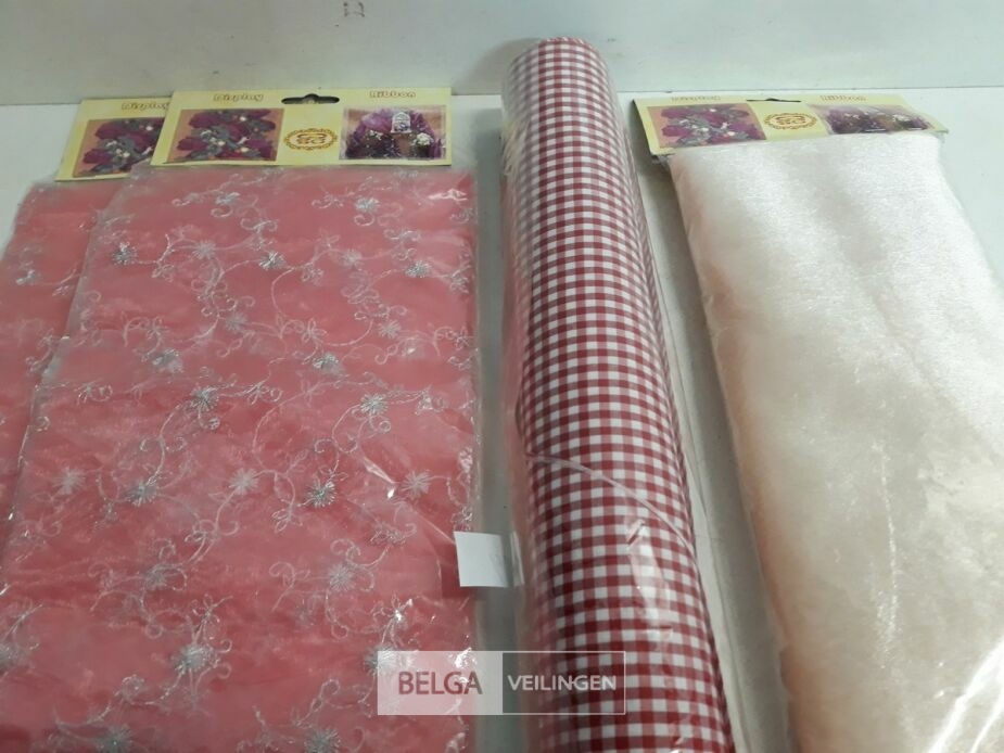 4 x Decostof mix – foto 3 – kavel bij Belga Veilingen, Oudsbergen