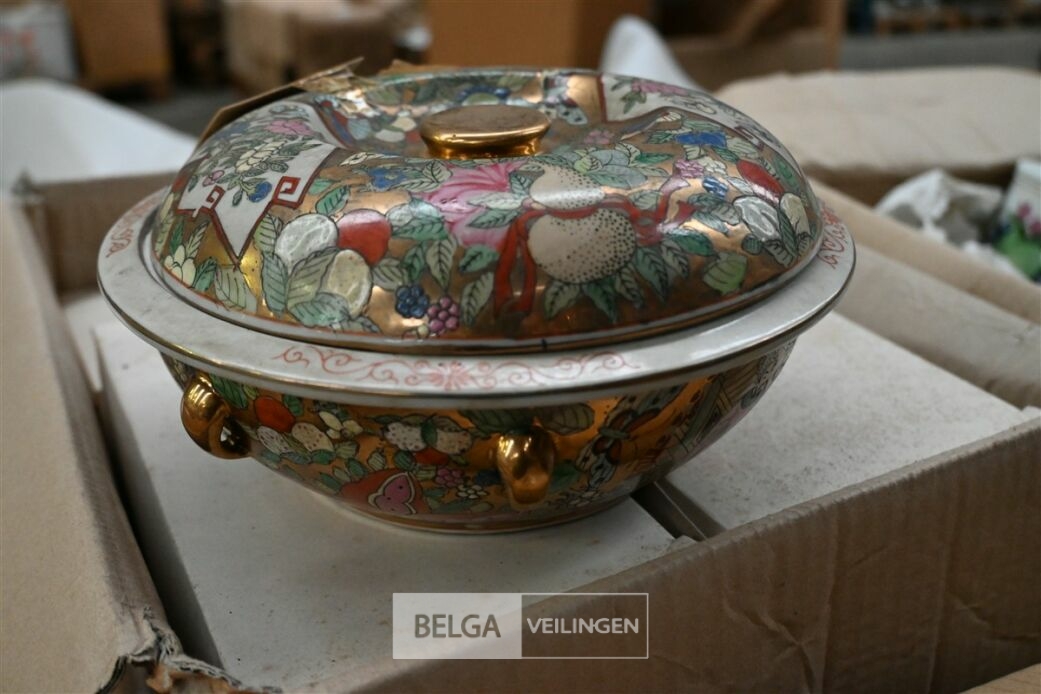 Chinese kommen en schalen – foto 3 – kavel bij Belga Veilingen, Lummen