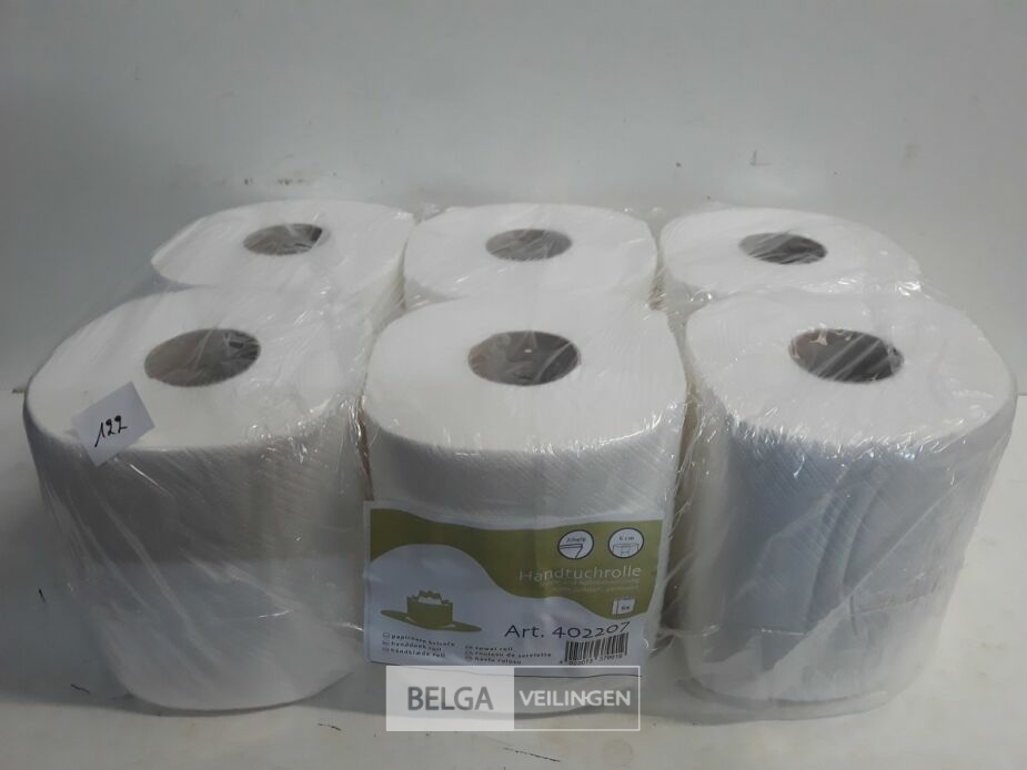1 x Handdoekrol 6 stuks – foto 2 – kavel bij Belga Veilingen, Oudsbergen