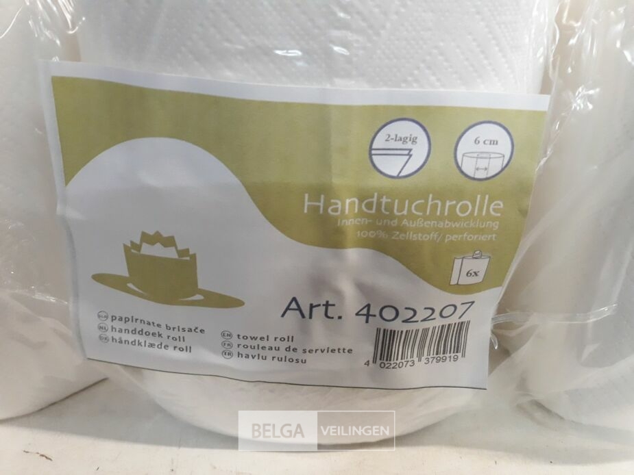 1 x Handdoekrol 6 stuks – foto 3 – kavel bij Belga Veilingen, Oudsbergen