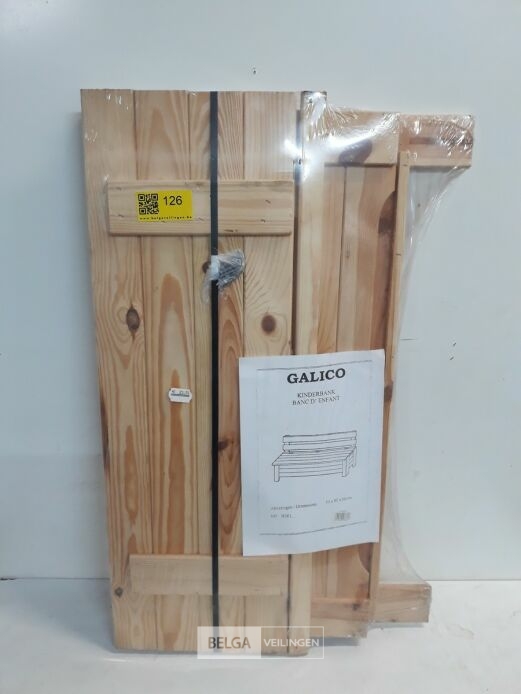1 x Speelgoedkoffer hout 50x80x40 cm – foto 2 – kavel bij Belga Veilingen, Oudsbergen