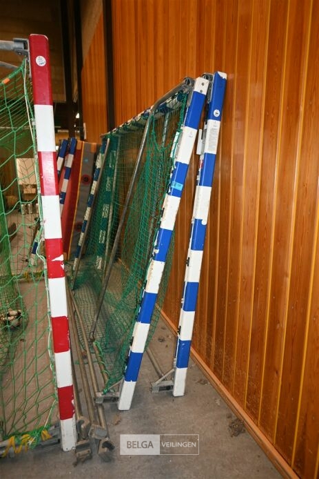 2x Minivoetbaldoelen – foto 2 – kavel bij Belga Veilingen