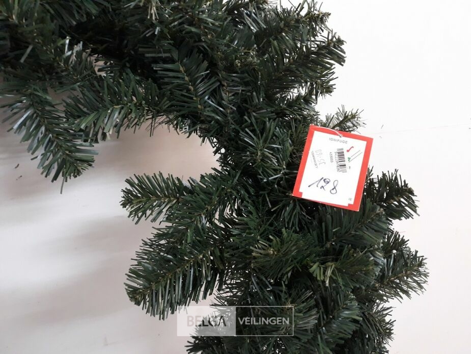 1 x Kerstkrans groen 70 cm – foto 3 – kavel bij Belga Veilingen, Oudsbergen