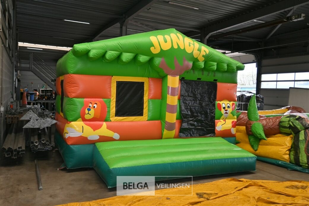 Opblaasbaar ballenbad met blower en ballen – foto 2 – kavel bij Belga Veilingen
