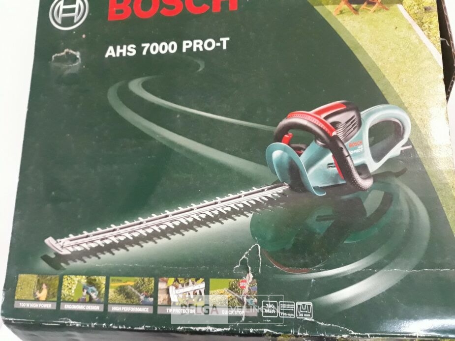 1 x Heggenschaar AHS 7000 PRO-T lengte blad 70 cm knipt 34 mm 700W – foto 3 – kavel bij Belga Veilingen, Oudsbergen