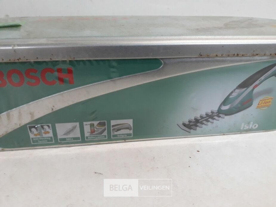 1 x Buxusschaar 12 cm ISIO 3,6V in blikken opbergdoos – foto 4 – kavel bij Belga Veilingen, Oudsbergen