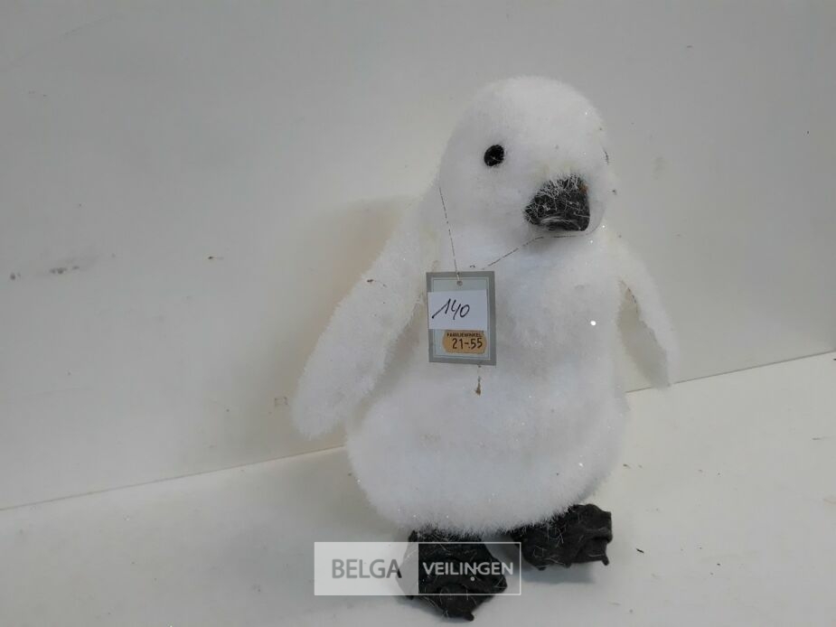 1 x Pinguïn 32 cm – foto 2 – kavel bij Belga Veilingen, Oudsbergen