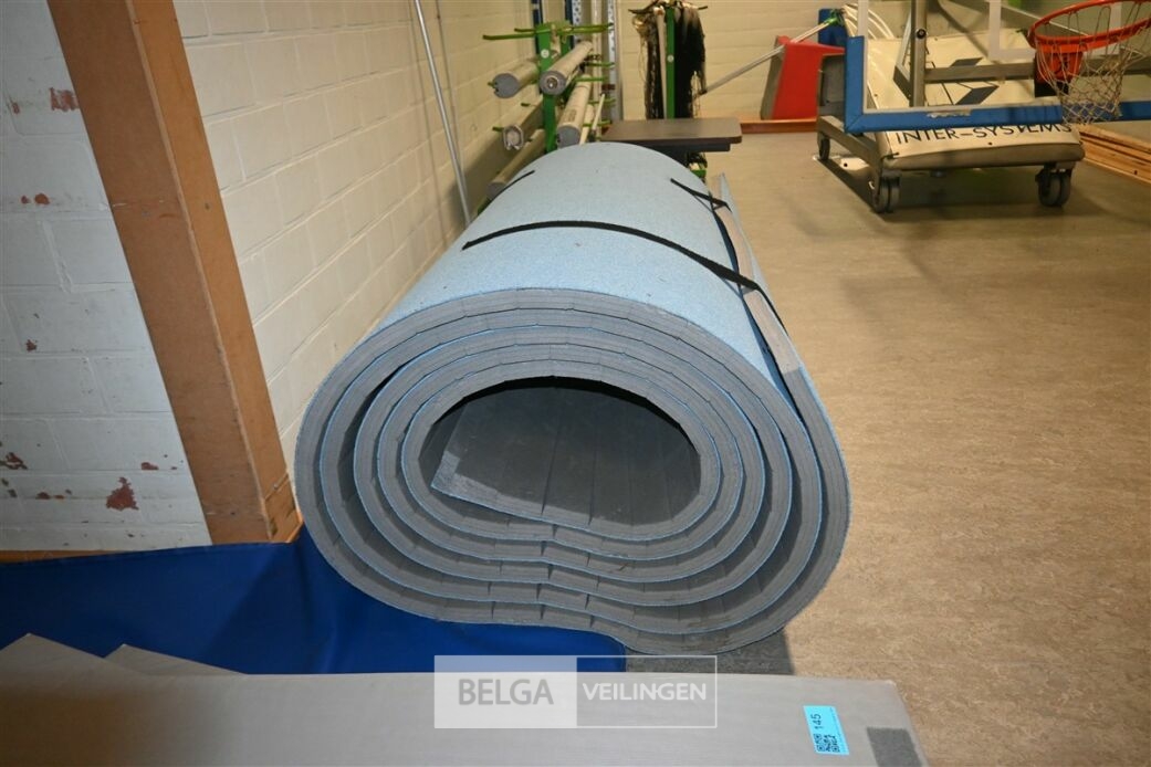 1x Blauwe turnmat – foto 3 – kavel bij Belga Veilingen
