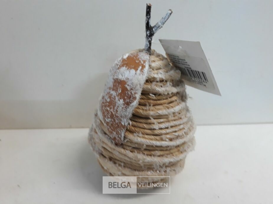 8 x Deco peer 13 cm – foto 3 – kavel bij Belga Veilingen, Oudsbergen