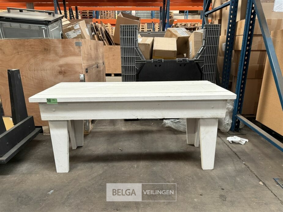 Kleine houten tafel – foto 2 – kavel bij Belga Veilingen, Lummen