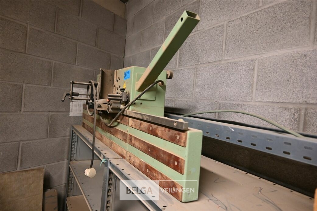 Kantenafwerkmachine/afplakmachine – foto 2 – kavel bij Belga Veilingen