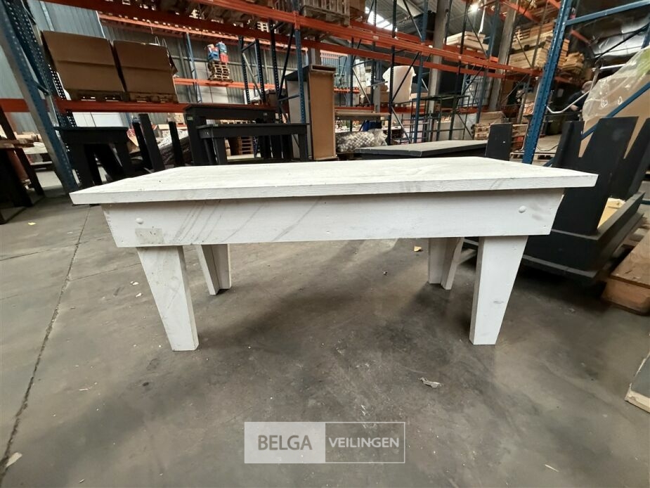 Kleine houten tafel – foto 6 – kavel bij Belga Veilingen, Lummen