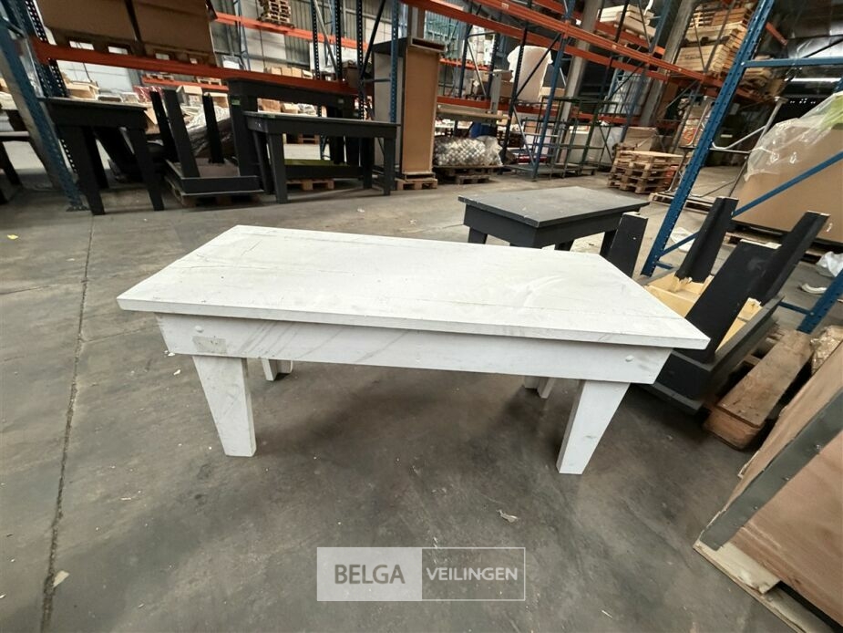 Kleine houten tafel – foto 7 – kavel bij Belga Veilingen, Lummen