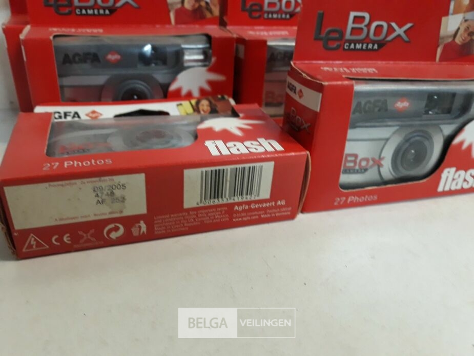 8 x Wegwerpcamera 27 foto's kwaliteit niet gekend – foto 3 – kavel bij Belga Veilingen, Oudsbergen