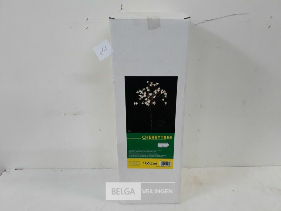 1 x Verlichte cherry-boom 45 cm 48 LEDS – foto 3 – kavel bij Belga Veilingen, Oudsbergen