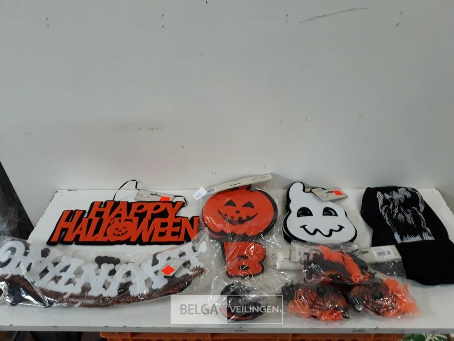 11 x Halloween decoratie 6 assorti – foto 2 – kavel bij Belga Veilingen, Oudsbergen