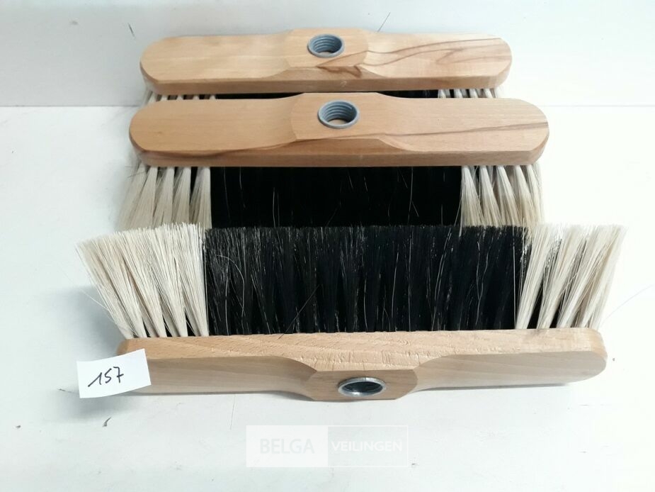 3 x Keerborstel zachte haren 28 cm – foto 2 – kavel bij Belga Veilingen, Oudsbergen