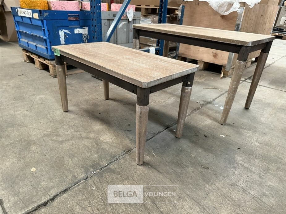 PURE houten kleine salontafel – foto 4 – kavel bij Belga Veilingen, Lummen