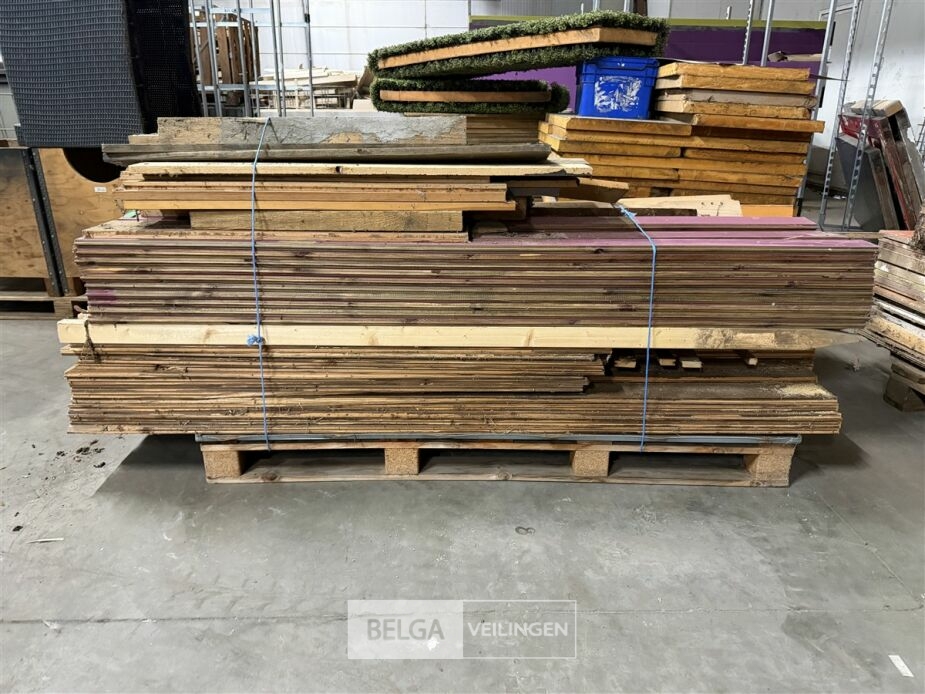 1 Pallet hout divers – foto 2 – kavel bij Belga Veilingen, Lummen