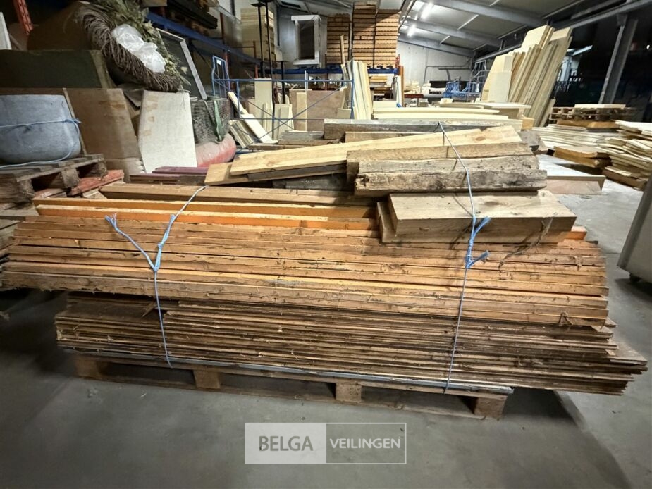 1 Pallet hout divers – foto 3 – kavel bij Belga Veilingen, Lummen