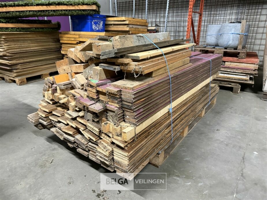 1 Pallet hout divers – foto 4 – kavel bij Belga Veilingen, Lummen