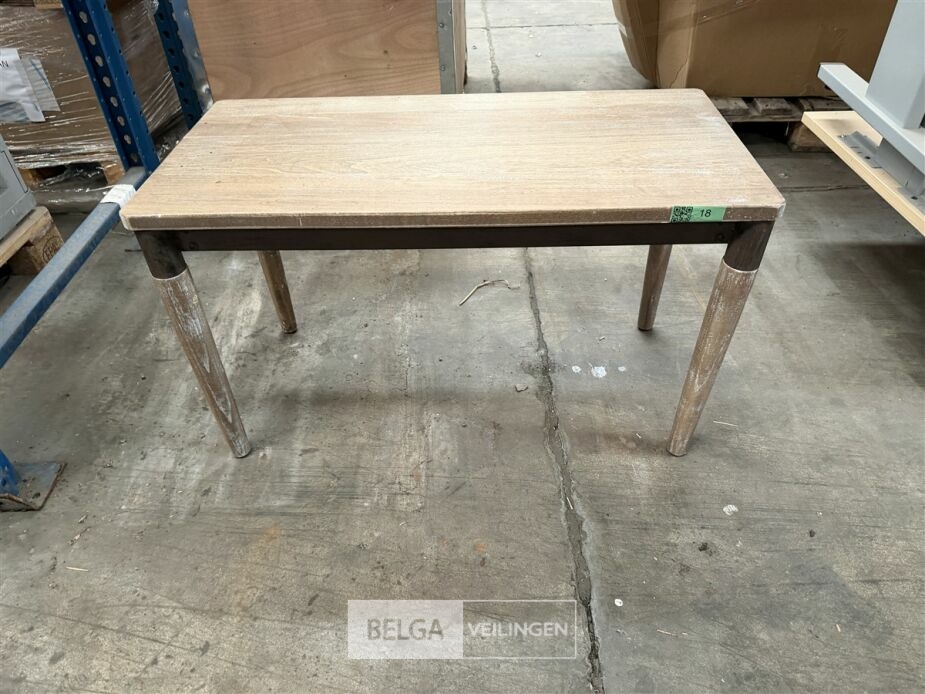 PURE houten salontafel – foto 3 – kavel bij Belga Veilingen, Lummen