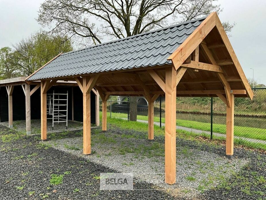 Kapschuur douglas afm 1550x360x325cm BxDxH in cm – foto 2 – kavel bij Belga Veilingen, Lummen