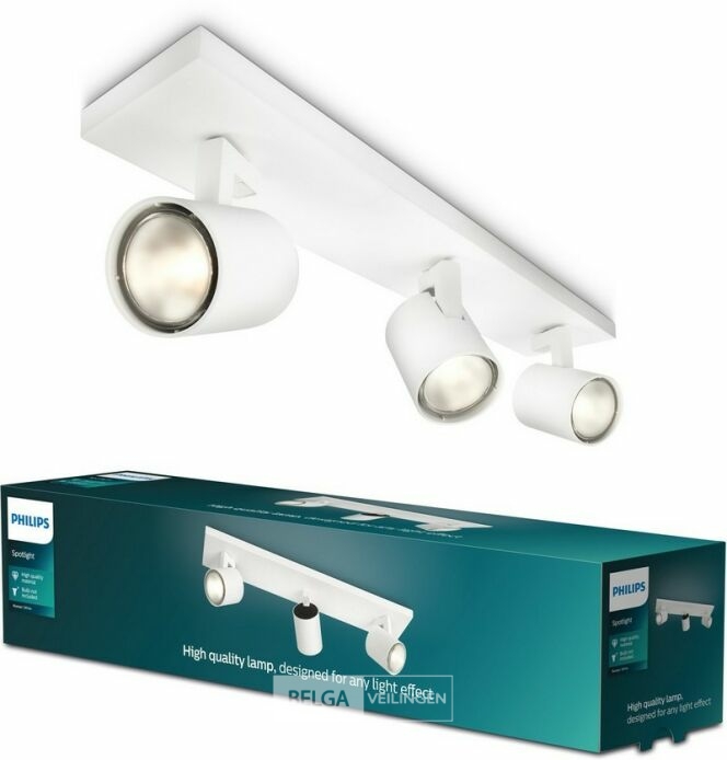 Philips spotlight 220-240 V 50/60 Hz IP20 max 20W – foto 2 – kavel bij Belga Veilingen, Bree