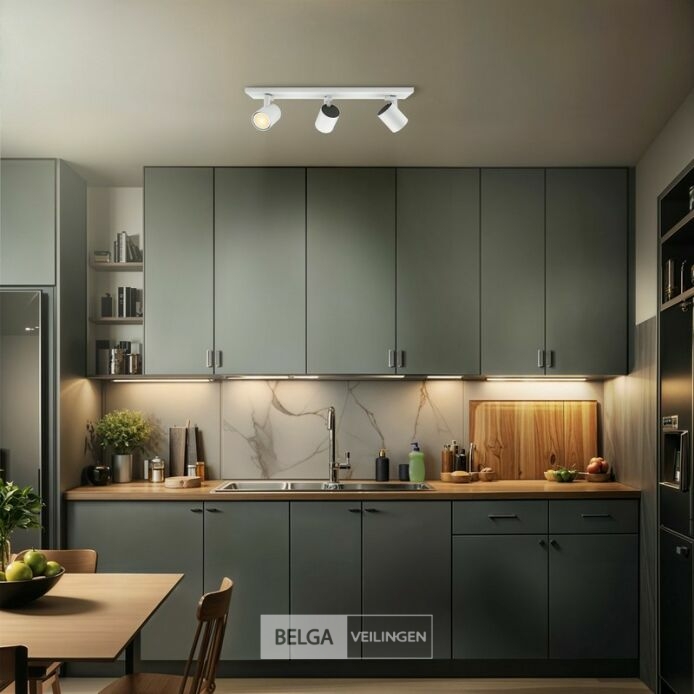 Philips spotlight 220-240 V 50/60 Hz IP20 max 20W – foto 4 – kavel bij Belga Veilingen, Bree