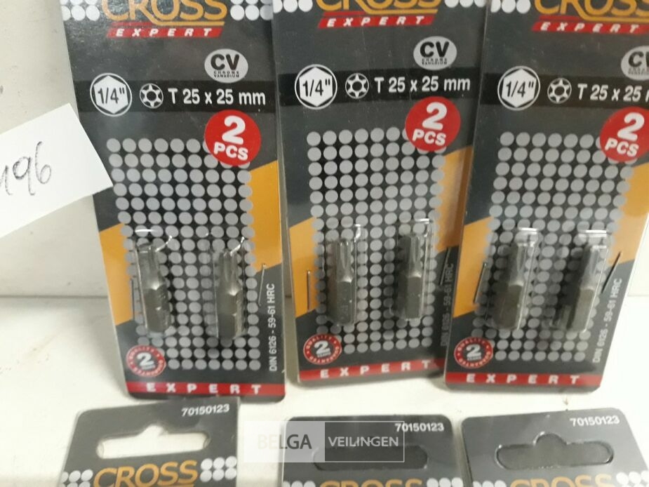 6 x Bitsen Torx T25 2 stuks – foto 3 – kavel bij Belga Veilingen, Oudsbergen