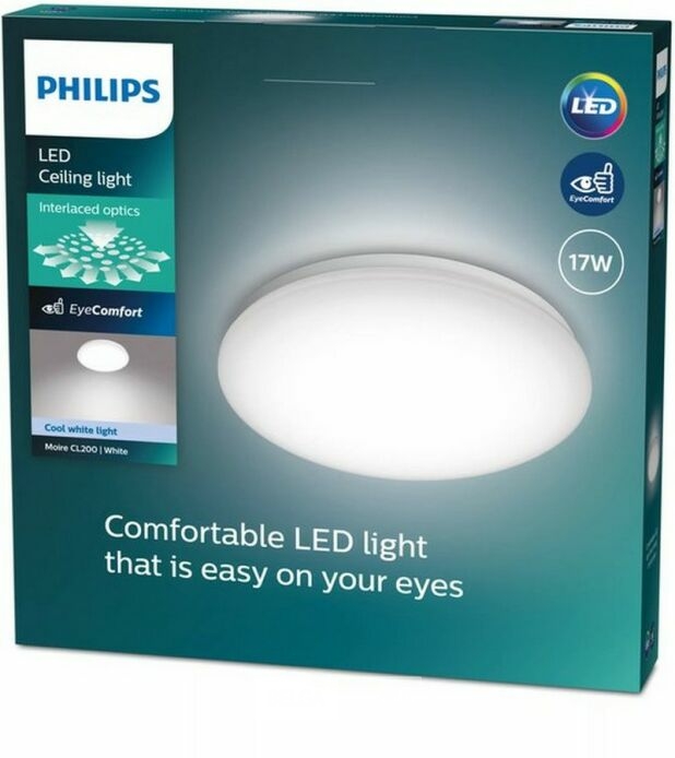 Philips plafondlamp led 1900 lumen 17W 4000K IP20 – foto 2 – kavel bij Belga Veilingen, Bree