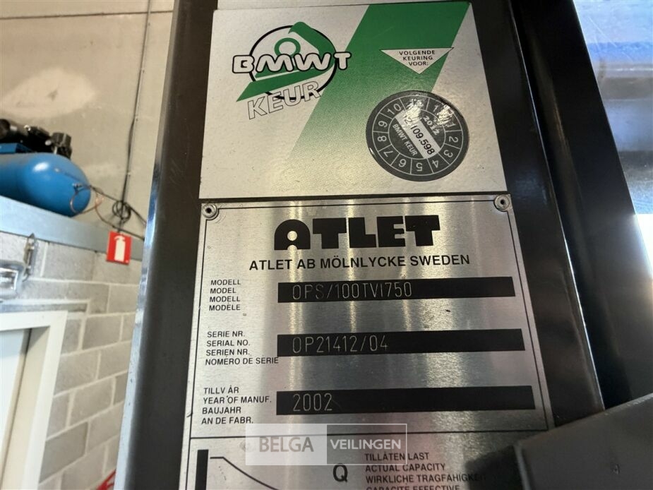 ATLET Reachtruck VOOR ONDERDELEN – foto 8 – kavel bij Belga Veilingen, Lummen