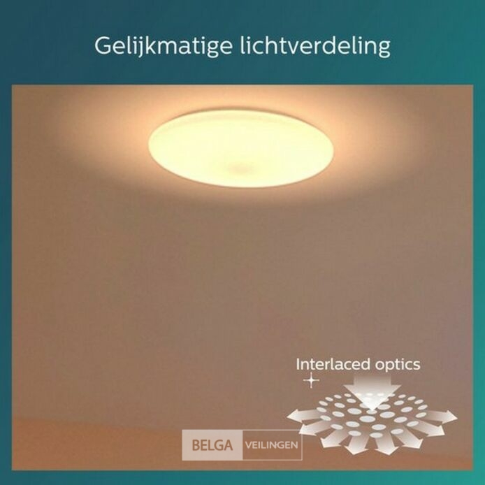 Philips plafondlamp led 1900 lumen 17W 4000K IP20 – foto 4 – kavel bij Belga Veilingen, Bree