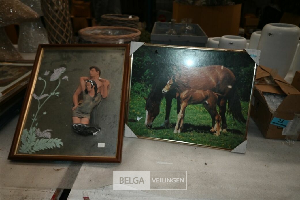 Partij muurdecoratie – foto 3 – kavel bij Belga Veilingen, Lummen