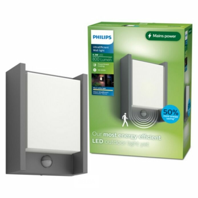 Philips wandlamp tuin led 4,3W 800 lumen 2700k IP44 – foto 2 – kavel bij Belga Veilingen, Bree
