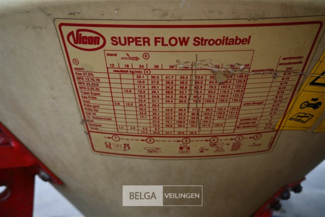 VICON strooier – foto 6 – kavel bij Belga Veilingen