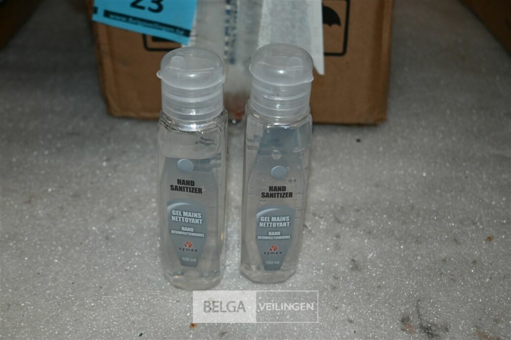 ± 36 flesjes handgel – foto 4 – kavel bij Belga Veilingen, Lummen