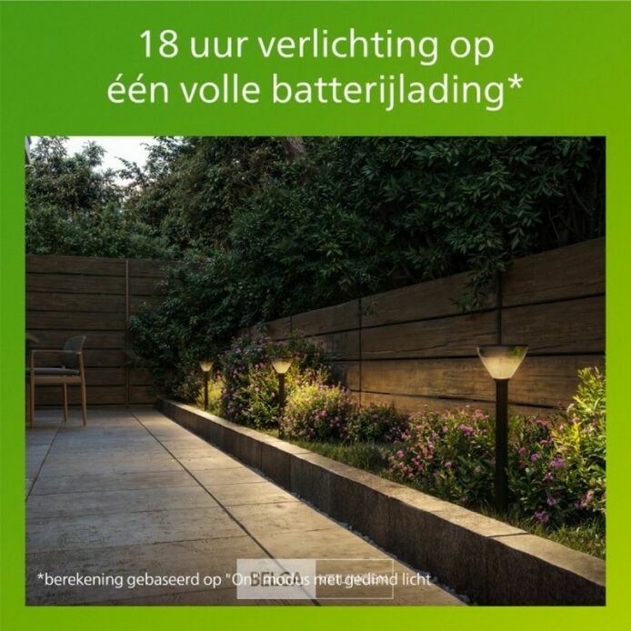 Philips Outdoor Solar Kyna 929004704401 – foto 4 – kavel bij Belga Veilingen, Bree