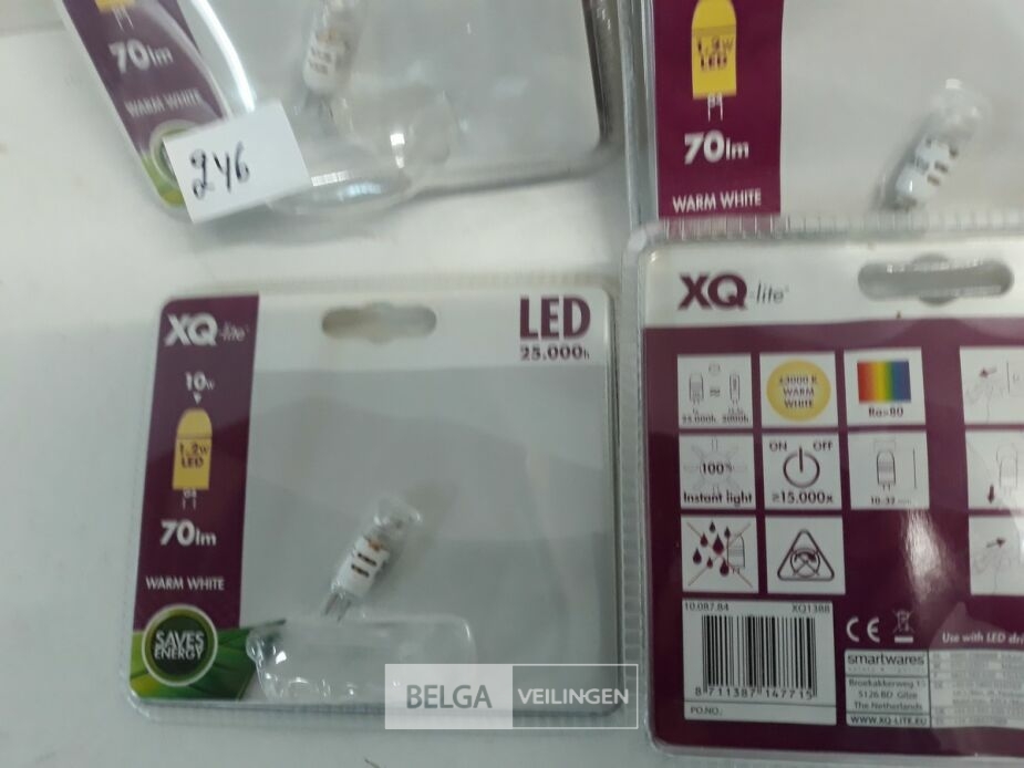 6 x LED 12V G4 1,2W 70lm warm wit – foto 3 – kavel bij Belga Veilingen, Oudsbergen
