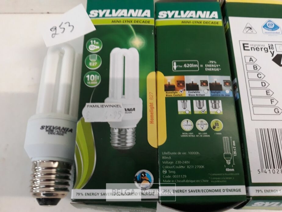 5 x Spaarlamp E27 11W mini – foto 3 – kavel bij Belga Veilingen, Oudsbergen