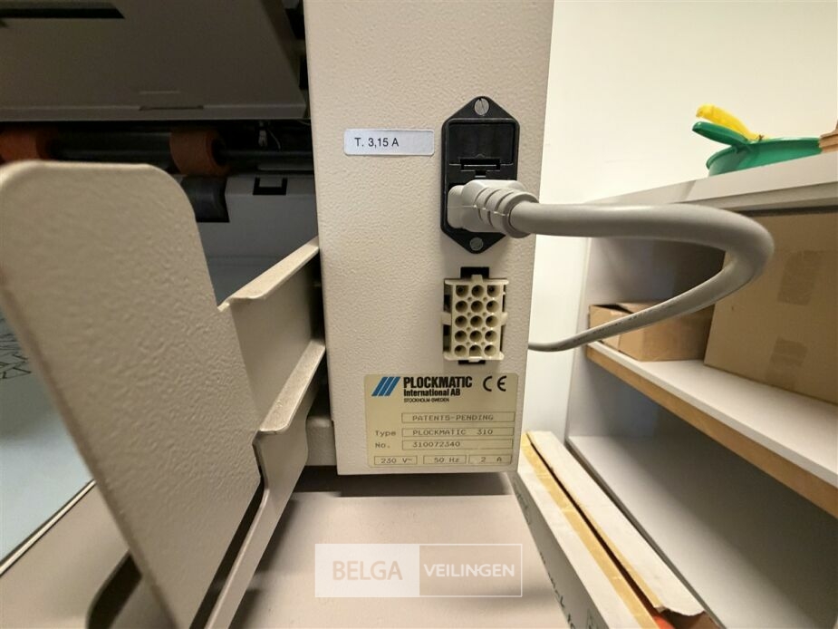 Sorteermachine PLOCKMATIC – foto 5 – kavel bij Belga Veilingen