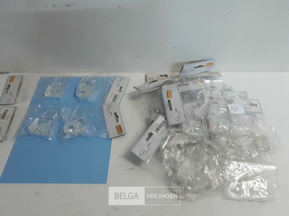12 x Hangdeco acryl handtas 4 assorti – foto 2 – kavel bij Belga Veilingen, Oudsbergen