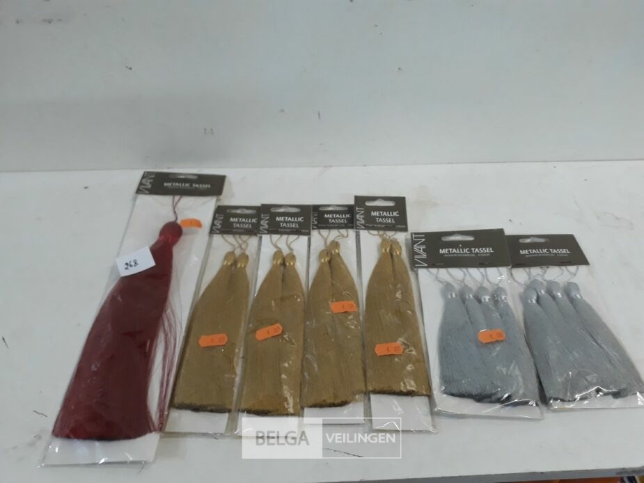 1 x Hangdeco 7 stuks mix 3 assorti – foto 2 – kavel bij Belga Veilingen, Oudsbergen
