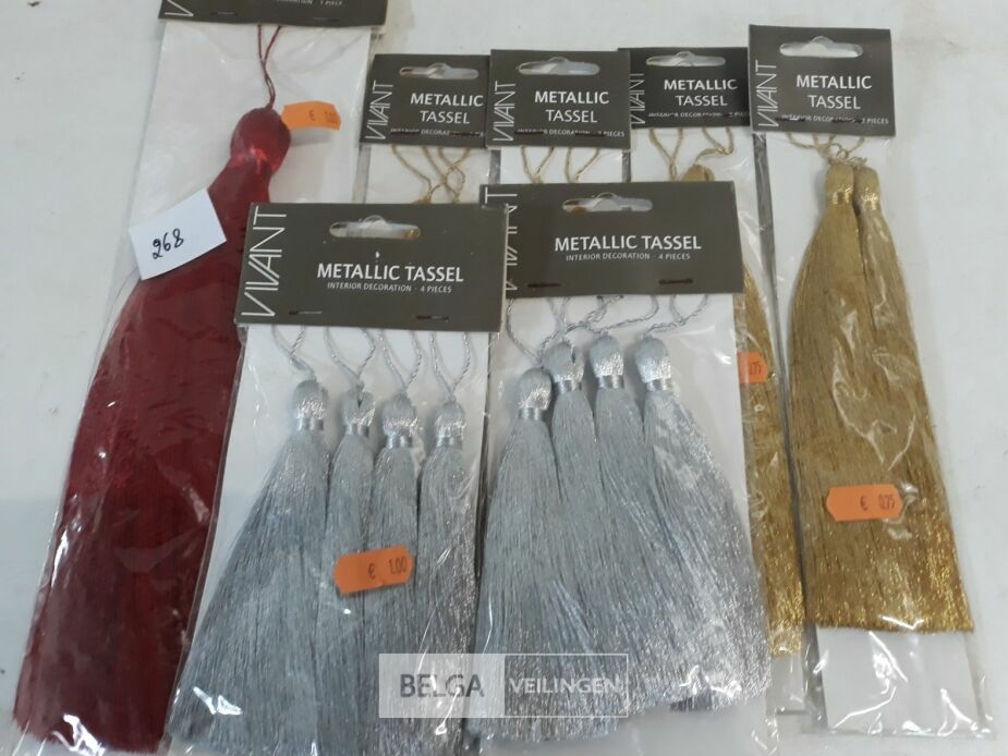 1 x Hangdeco 7 stuks mix 3 assorti – foto 3 – kavel bij Belga Veilingen, Oudsbergen