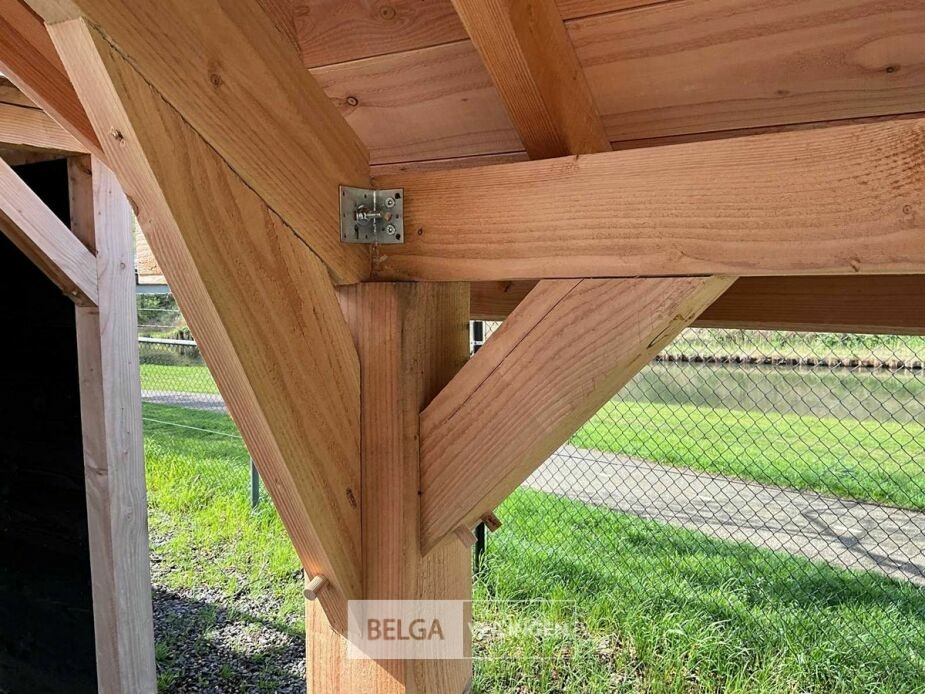Kapschuur douglas afm 890x460x325cm BxDxH in cm – foto 10 – kavel bij Belga Veilingen, Lummen