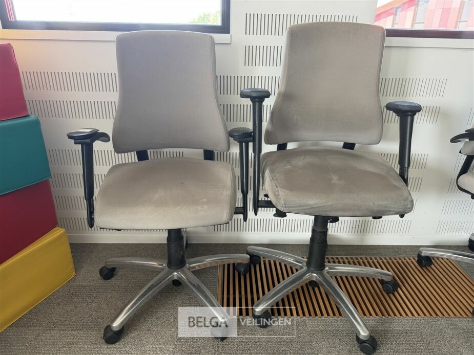 2x Bureaustoel – foto 2 – kavel bij Belga Veilingen