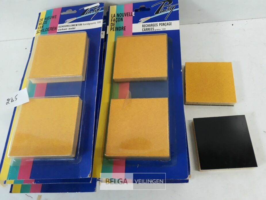 10 x Schuurelement spons mix 2 stuks – foto 2 – kavel bij Belga Veilingen, Oudsbergen