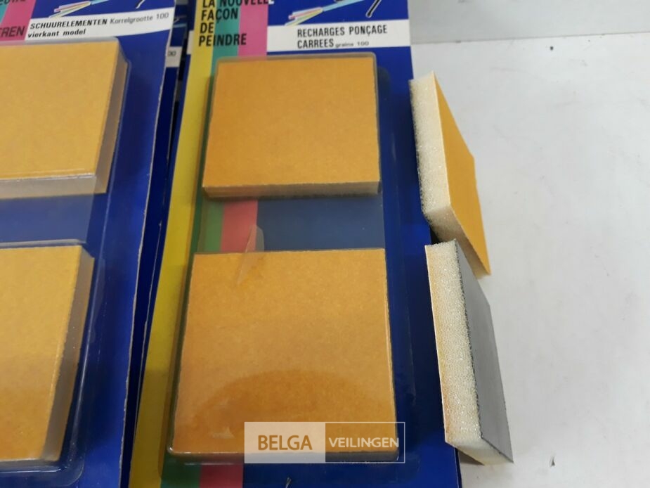 10 x Schuurelement spons mix 2 stuks – foto 3 – kavel bij Belga Veilingen, Oudsbergen